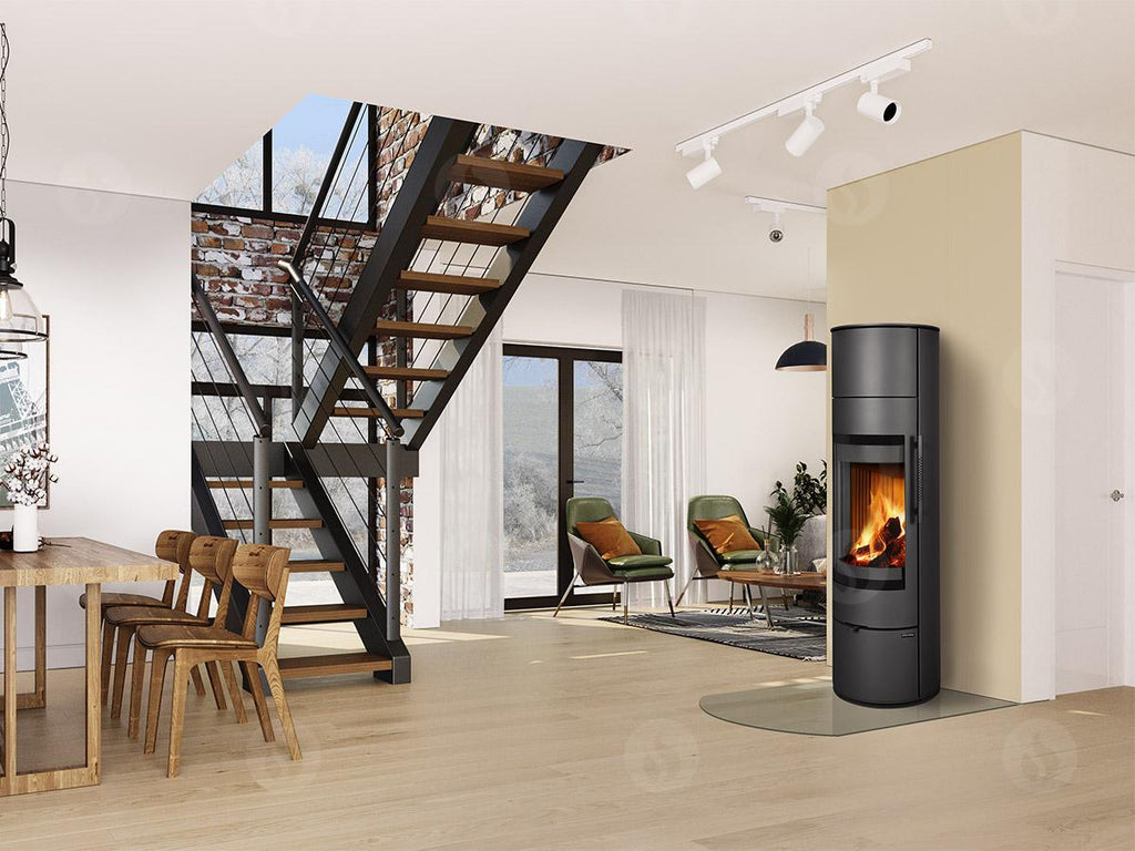 Soba metalica Alea 03 A in ambient interior modern