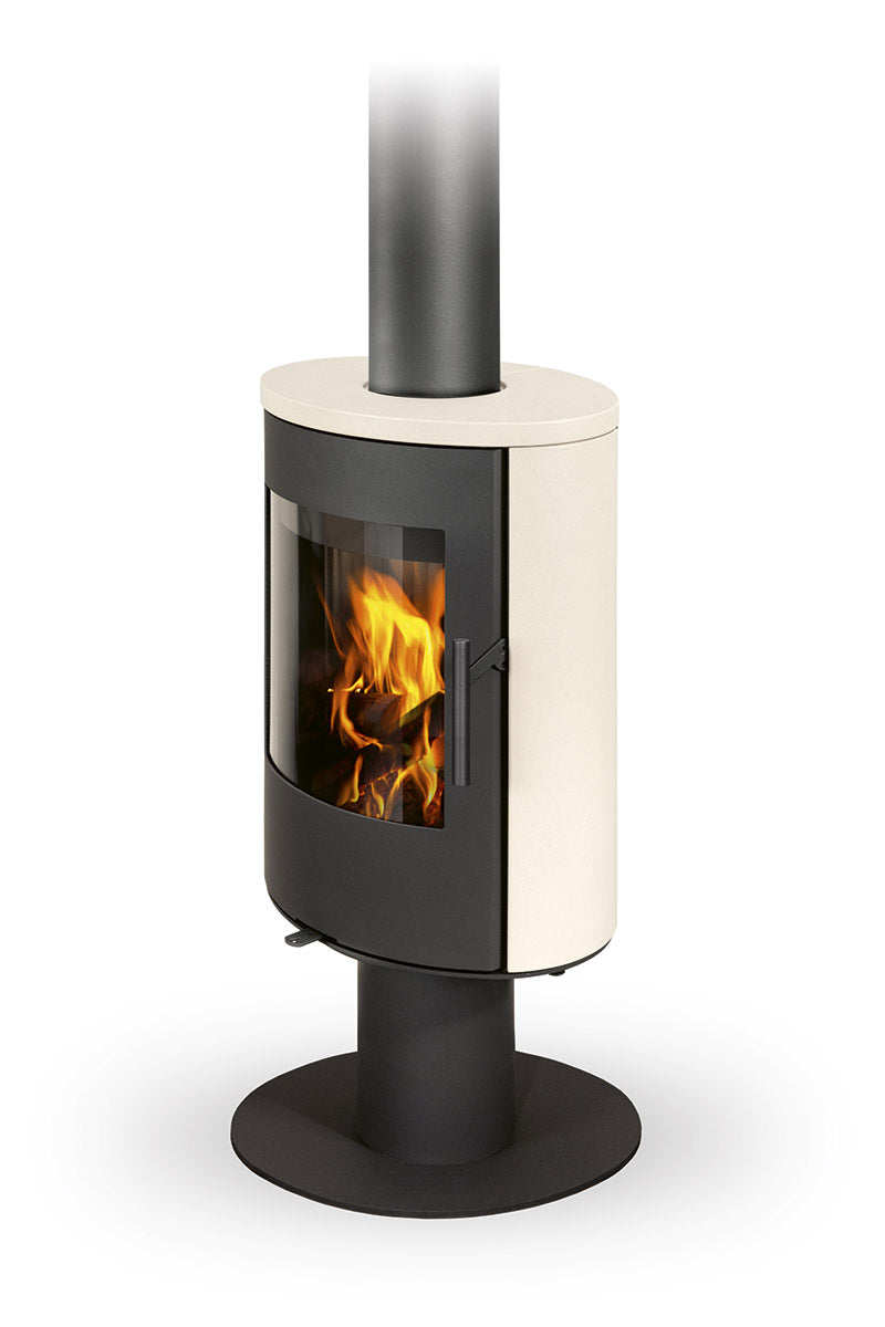 Soba metalica Evora 30 intr-un ambient minimalist