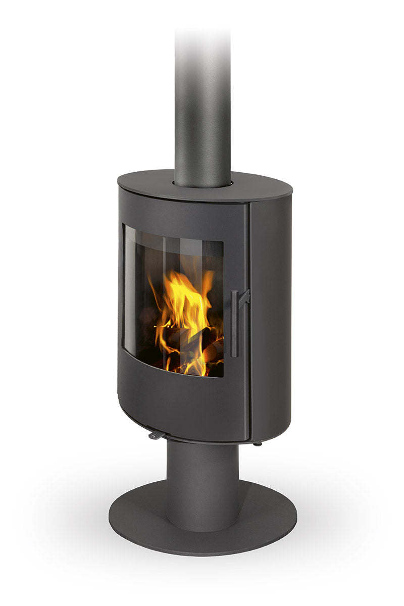 Soba lemne metalica rotativa Romotop Evora T 30