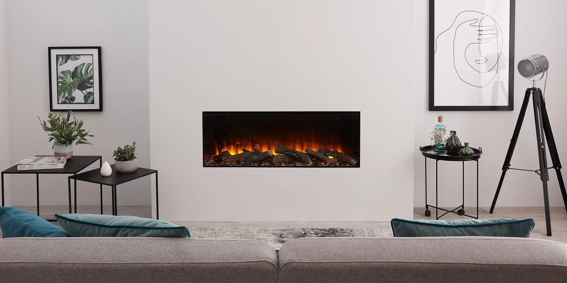 Focar semineu electric New Forest 1200