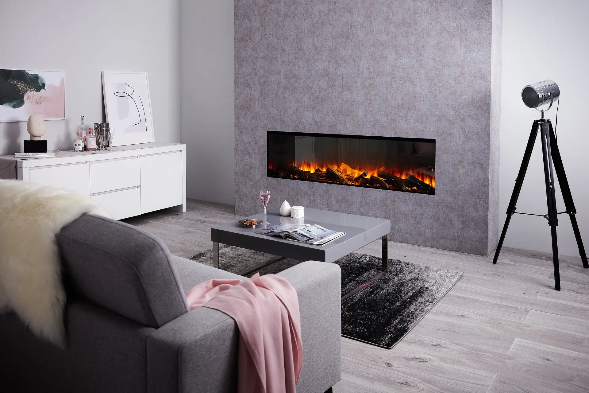 Focar semineu electric New Forest 1600