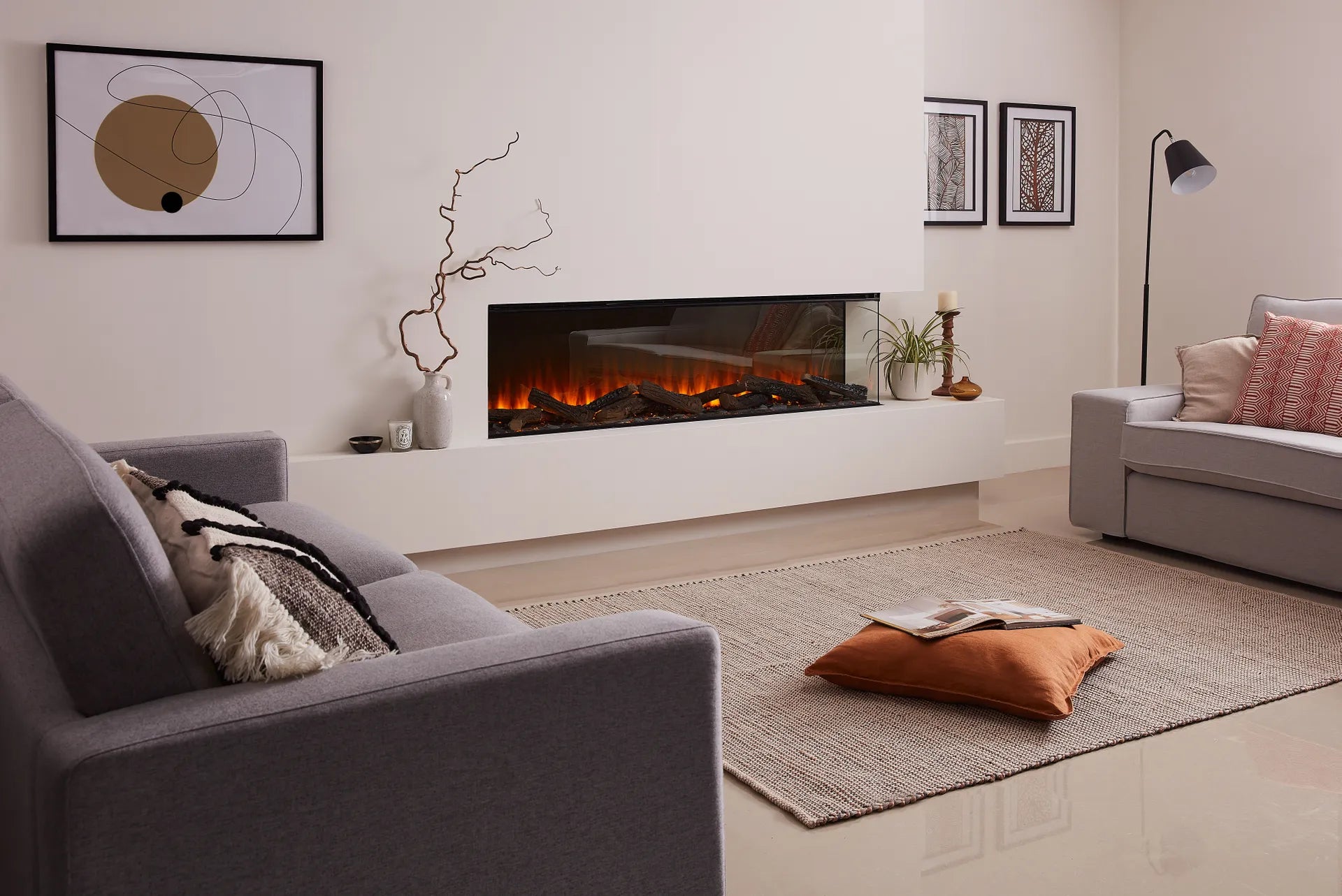 Focar semineu electric New Forest 1600