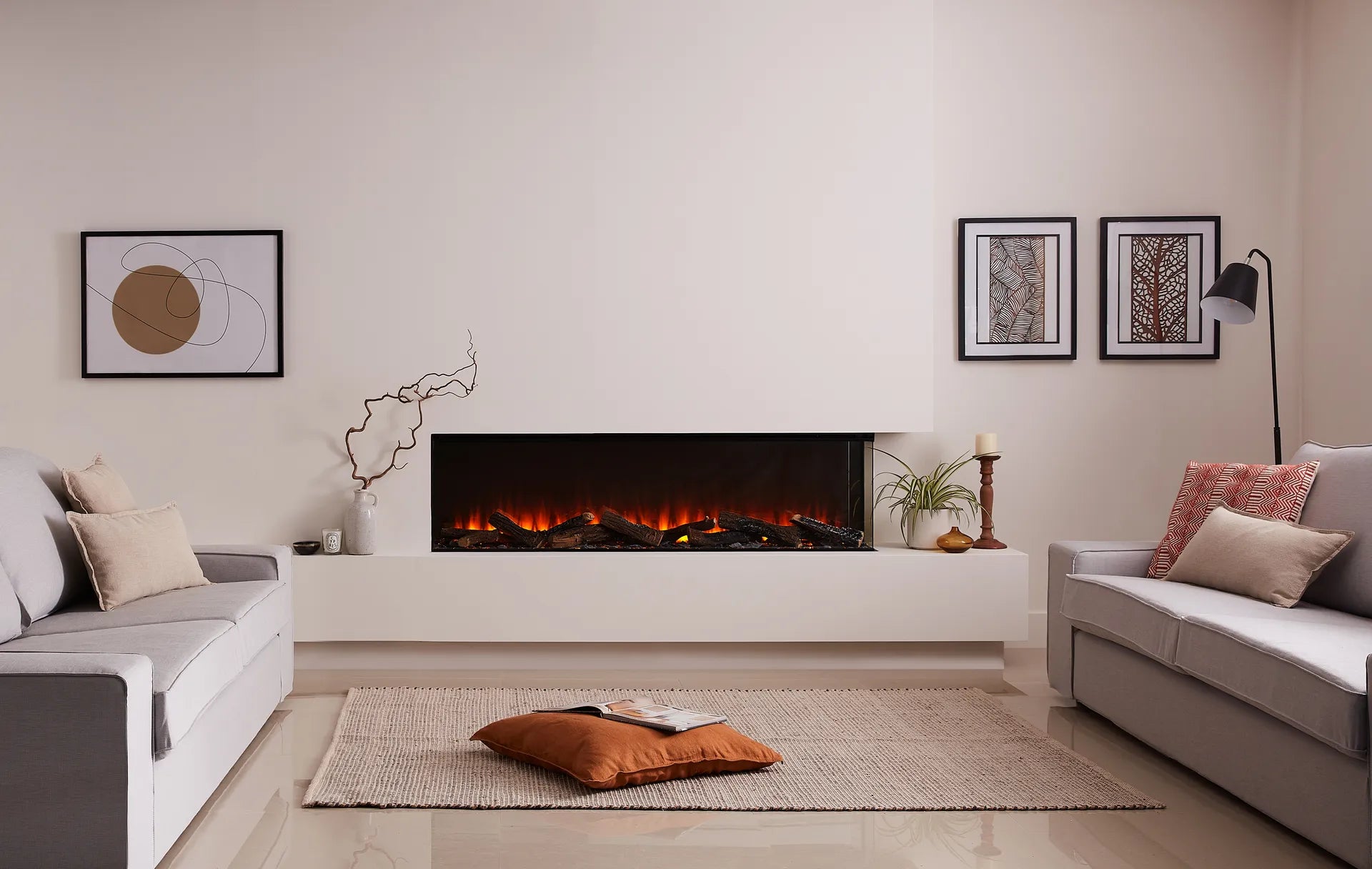 Focar semineu electric New Forest 1600