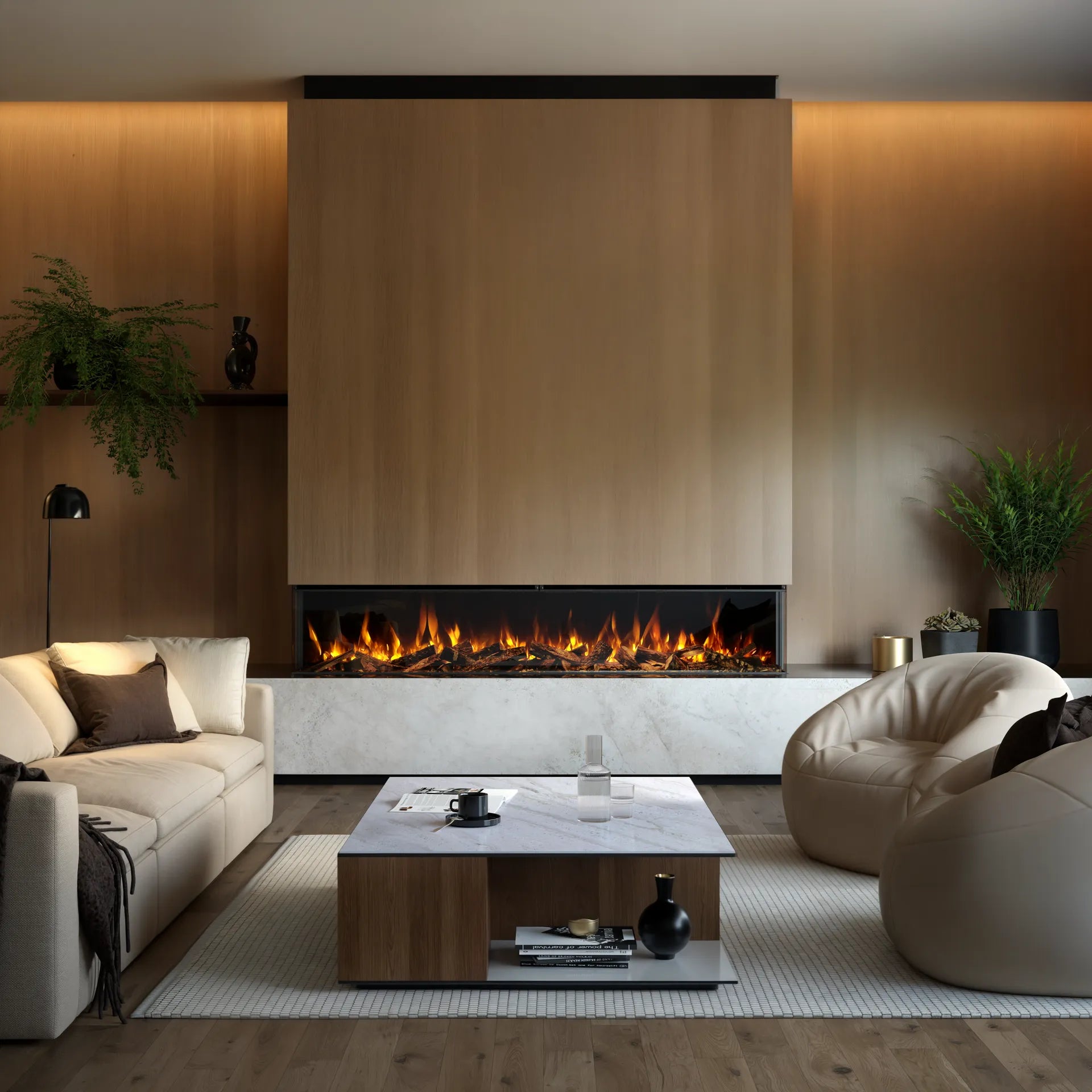 Focar semineu electric New Forest 2400