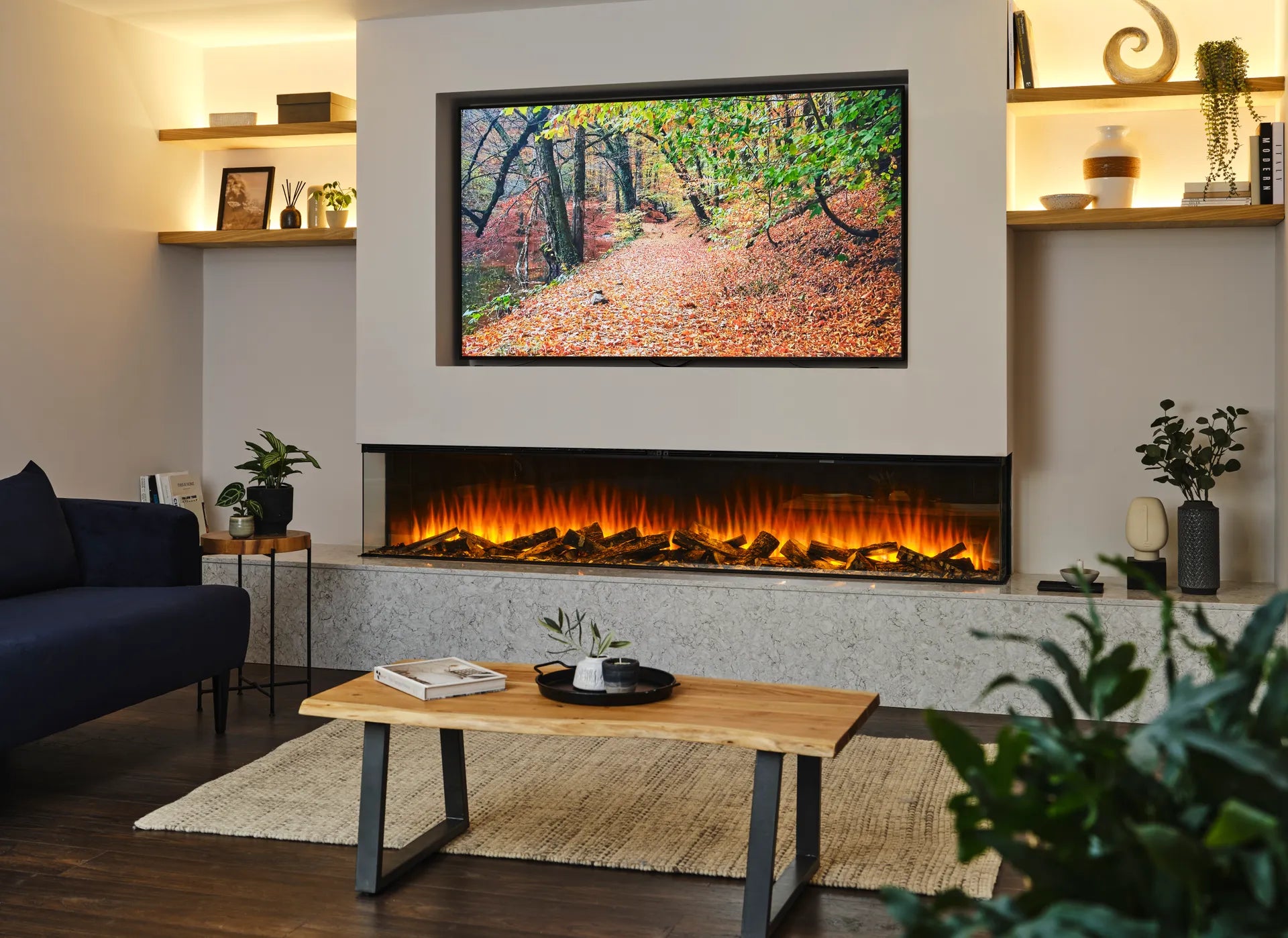 Focar semineu electric New Forest 2400