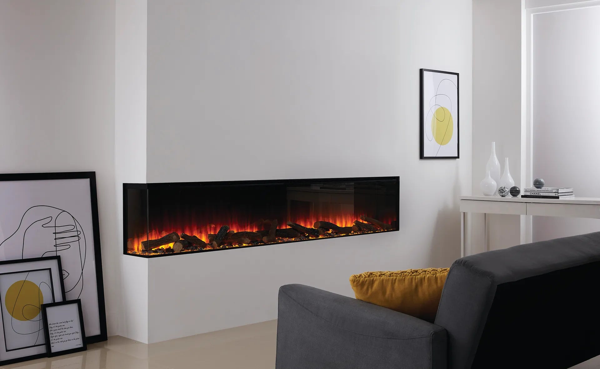 Focar semineu electric New Forest 2400