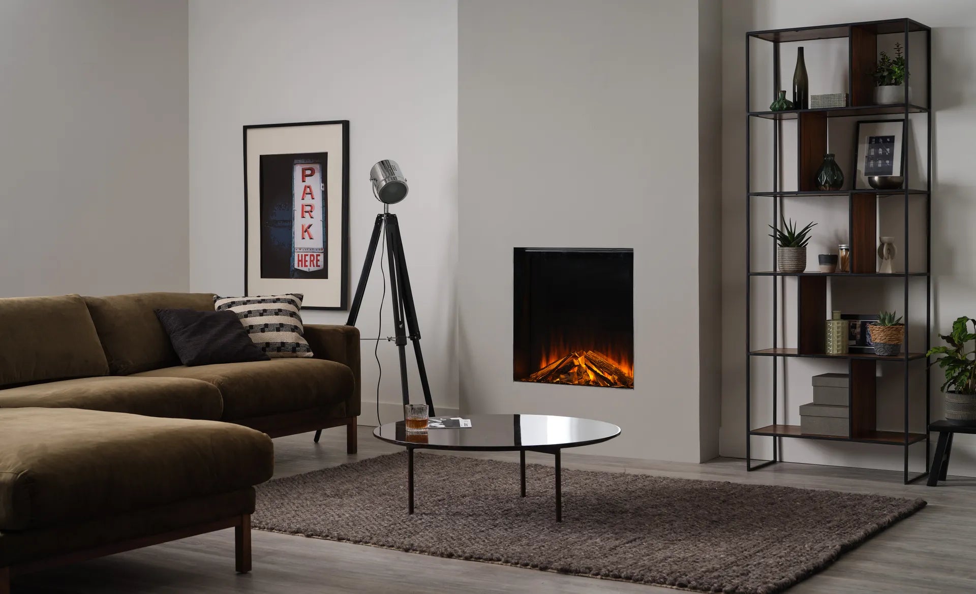 Focar semineu electric New Forest 650