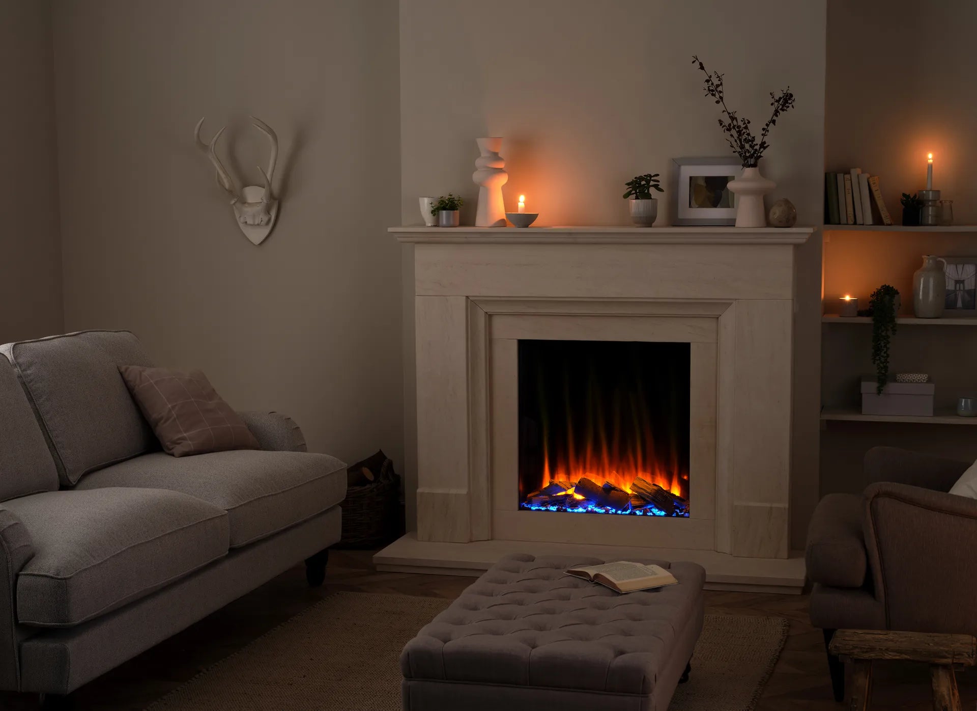 Focar semineu electric New Forest 650