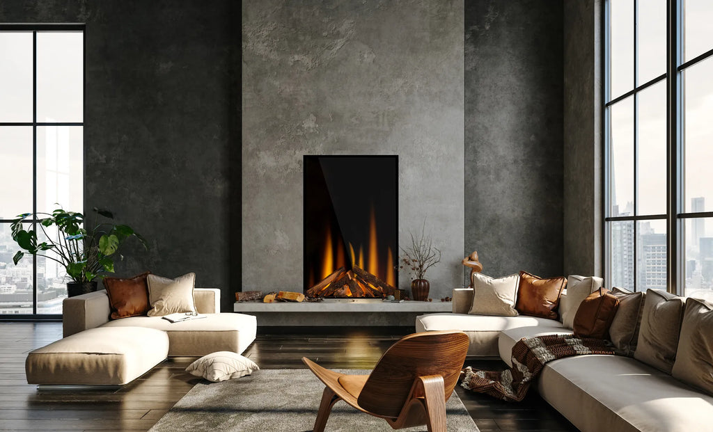 Focar semineu electric Knightwood
