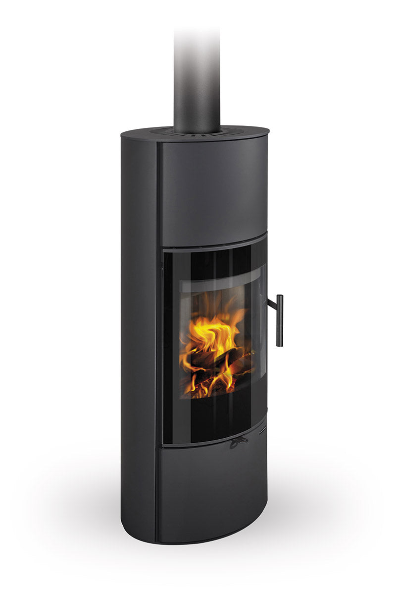 Soba lemne metalica cu acumulare Romotop Laredo H 30