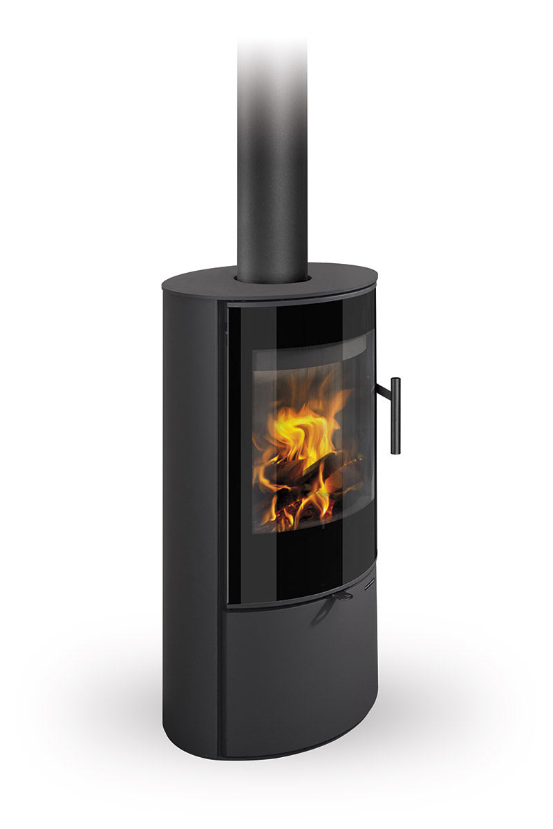 Soba lemne metalica Romotop Laredo 30 negru