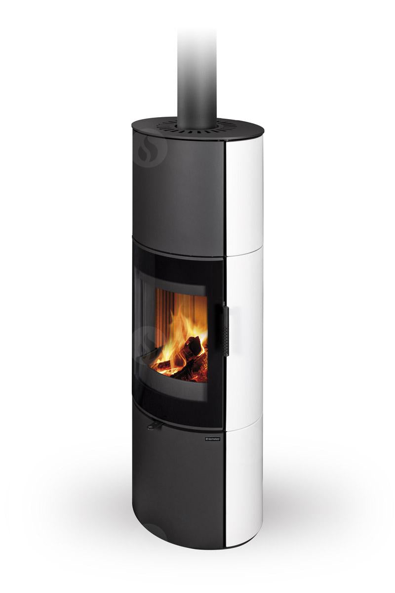Soba lemne ceramica cu acumulare Romotop Lugano 01 A