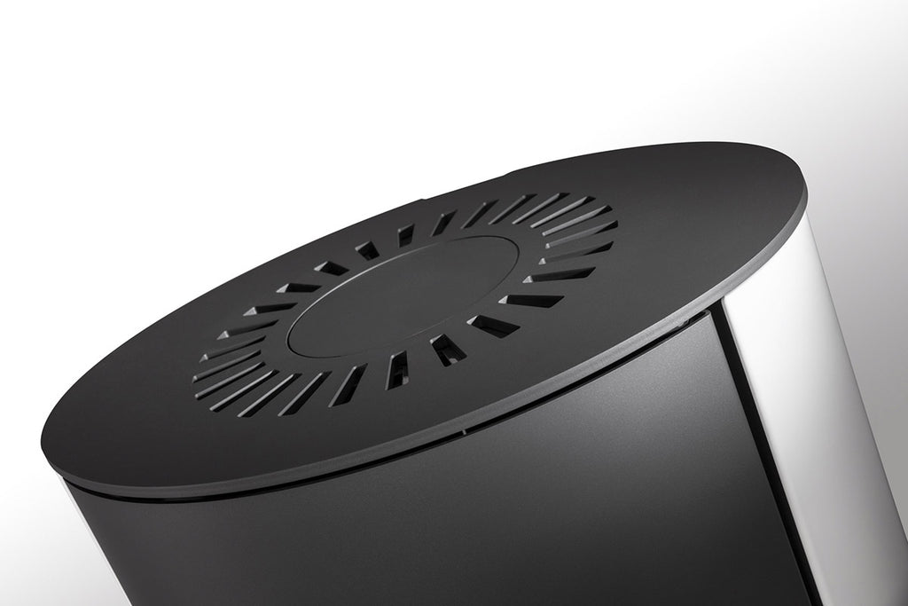 Detaliu ventilatie din partea superioara a sobeu ceramice Lugo N 01 A