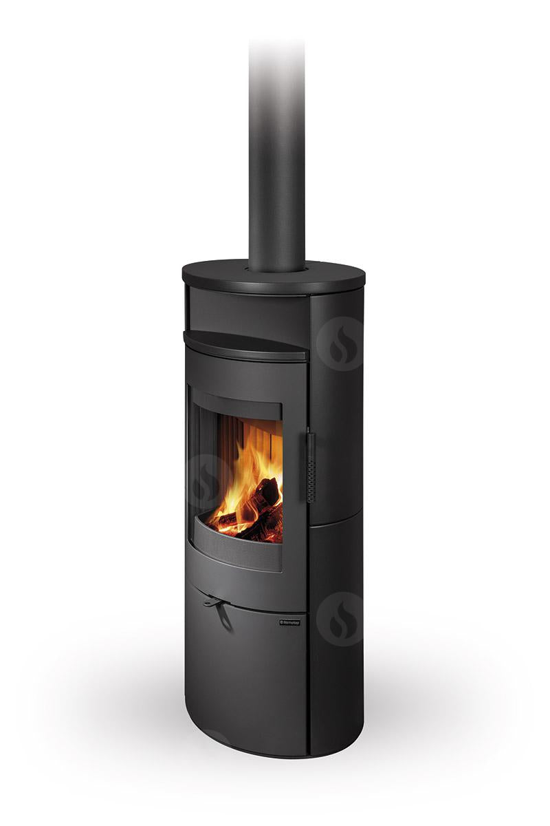 Soba lemne ceramica Romotop Lugo N 01 frontala