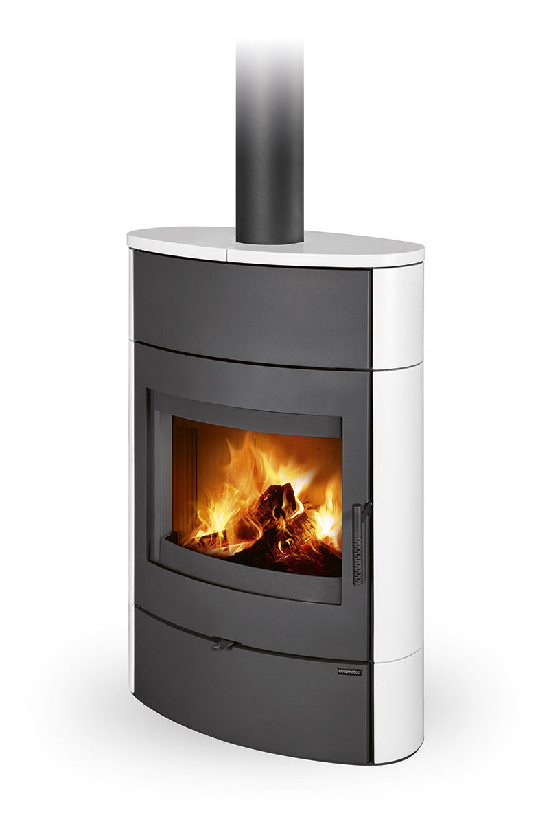 Soba lemne ceramica cu acumulare Romotop Navia H 10