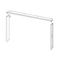Rama pentru focar pe lemne H3LF RAM11 - standard, finisaj modern, compatibila cu seminee pe lemne