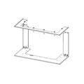 Rama pentru focar pe lemne HC3LJ RAM12 - standard, finisaj modern, compatibila cu focar trei laturi Romotop
