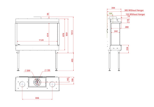 Focar gaz NV 120 F3