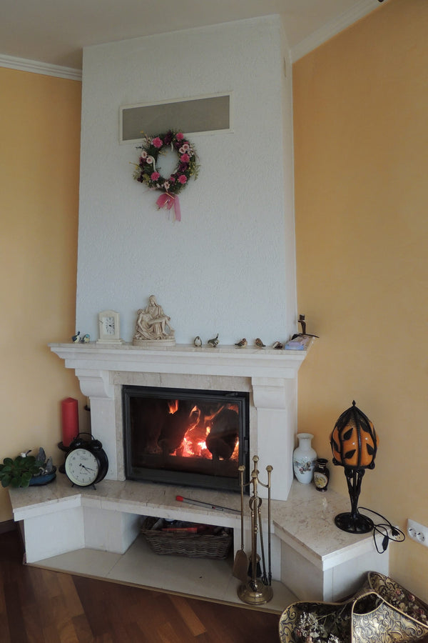 Semineu lemne rustic 3