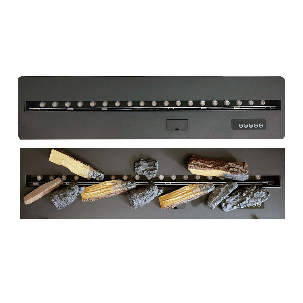 Set 10 buc busteni decorativi pentru focar electric MISTique